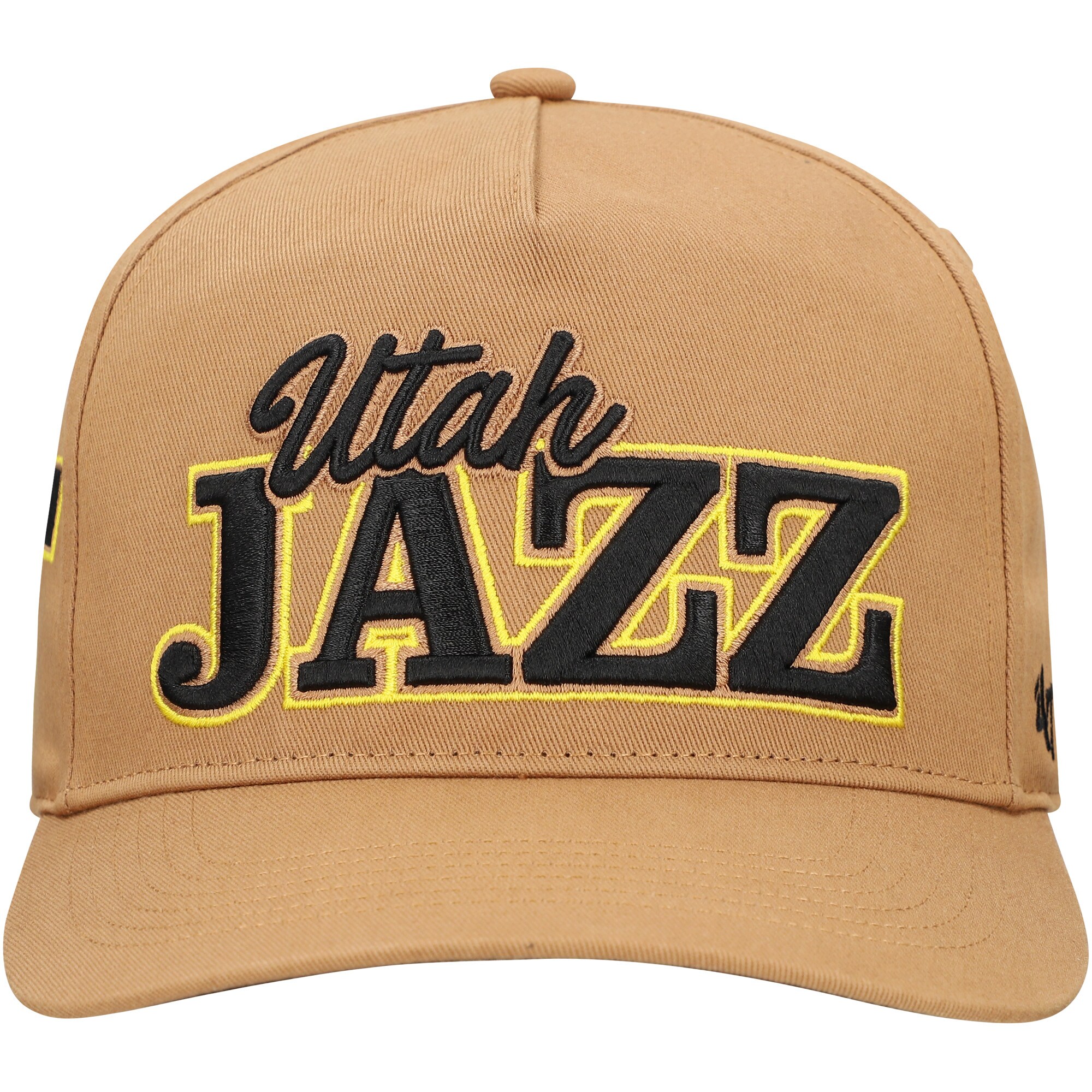 Official Utah Jazz mens utah jazz 47 tan barnes hitch adjustable hat Collection | City Edition Jerseys & Hats