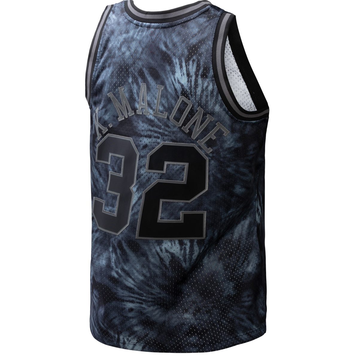 Official Utah Jazz mens utah jazz karl malone mitchell  ness black hardwood classics 199192 tie-dye swingman jersey Collection | City Edition Jerseys & Hats