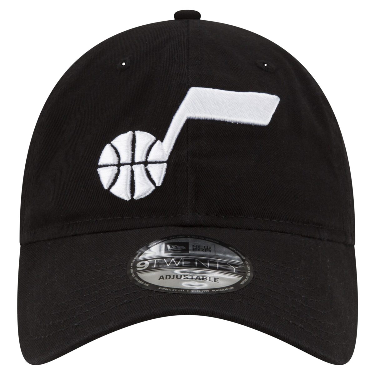Official Utah Jazz mens utah jazz new era black team 2.0 9twenty adjustable hat Collection | City Edition Jerseys & Hats