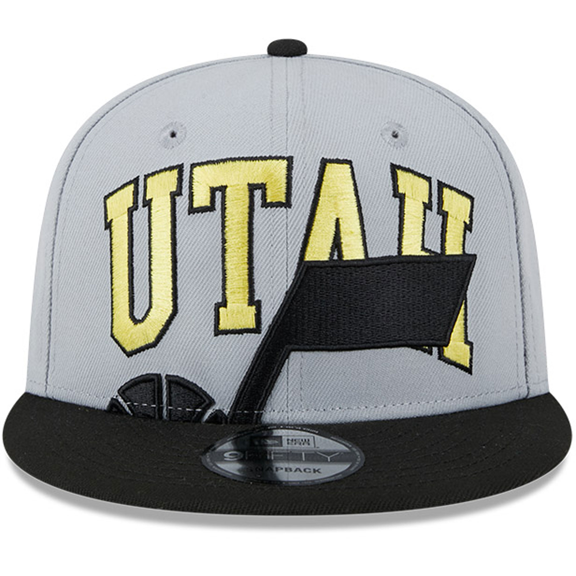 Official Utah Jazz mens utah jazz new era grayblack tip-off two-tone 9fifty snapback hat Collection | City Edition Jerseys & Hats