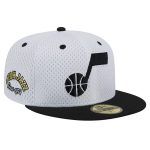 Official Utah Jazz mens utah jazz new era whiteblack throwback 2tone 59fifty fitted hat Collection | City Edition Jerseys & Hats