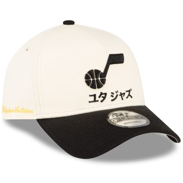 Official Utah Jazz mens utah jazz new era x hyperfly katakana collection whiteblack a-frame 9forty adjustable hat Collection | City Edition Jerseys & Hats