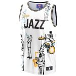 Official Utah Jazz unisex utah jazz nba  kidsuper studios by fanatics white hometown jersey Collection | City Edition Jerseys & Hats