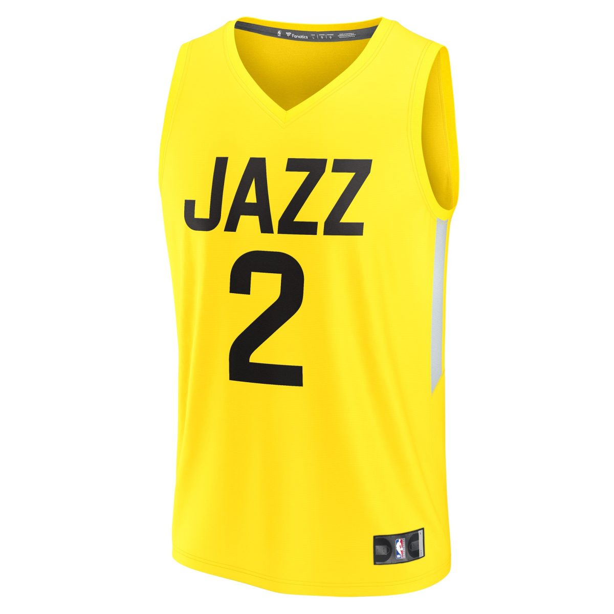 Official Utah Jazz youth utah jazz collin sexton fanatics yellow fast break player jersey – icon edition Collection | City Edition Jerseys & Hats